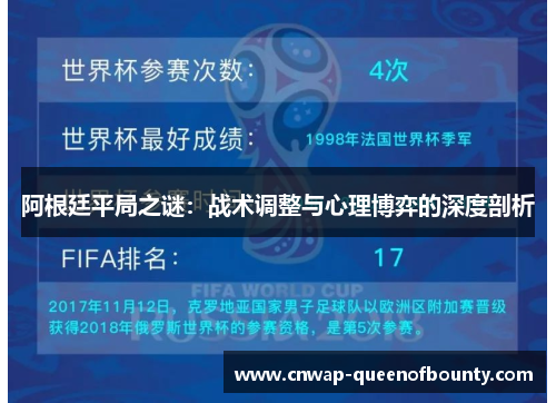 阿根廷平局之谜：战术调整与心理博弈的深度剖析