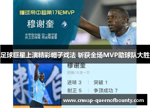 足球巨星上演精彩帽子戏法 斩获全场MVP助球队大胜 足球巨星上演精彩帽子戏法 斩获全场MVP助球队大胜